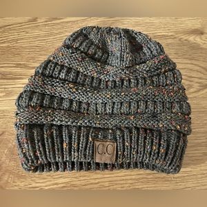 Gray/Multicolor C.C Beanie